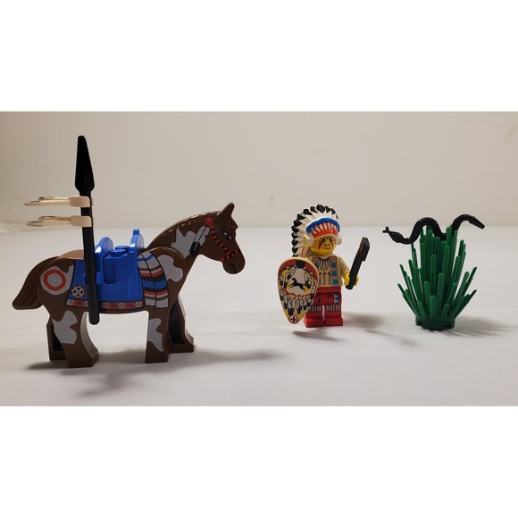 LEGO System Western Tribal Chief 6709 In 1997 vintage New Retired no box/manuel - Picture 3 of 6